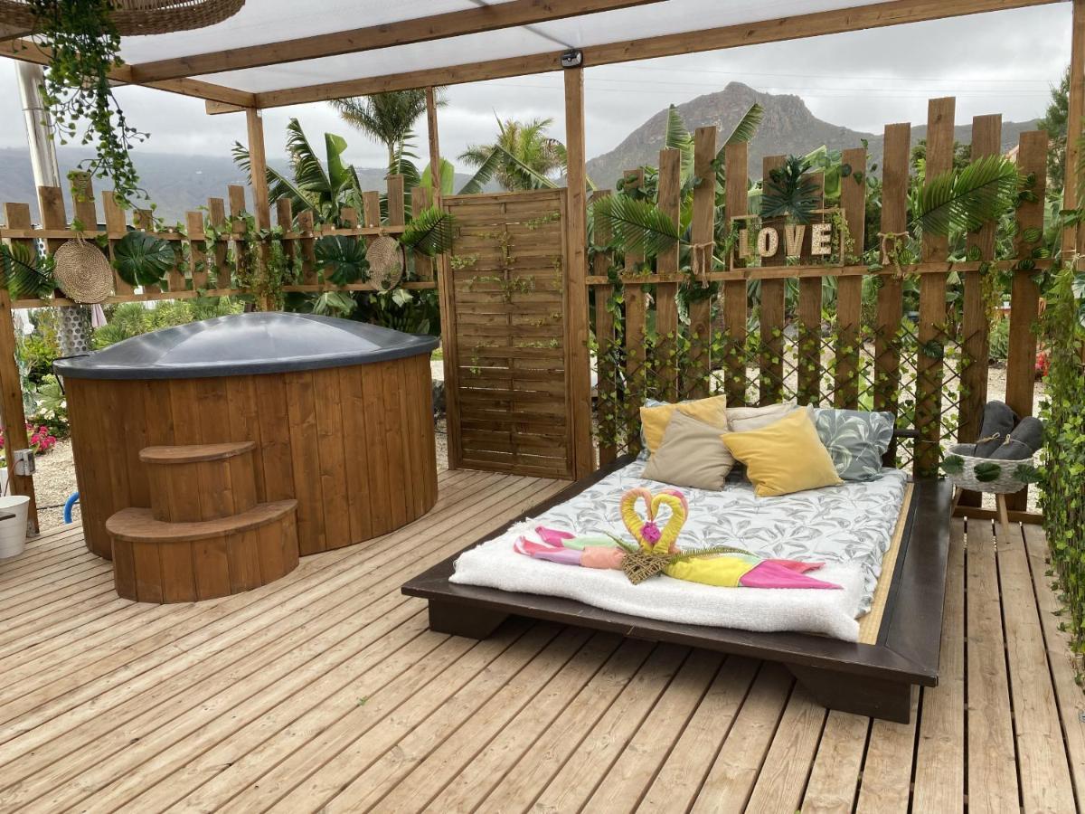 Alisios Hot Tub, Piscina Y Naturaleza Buzanada Exterior foto